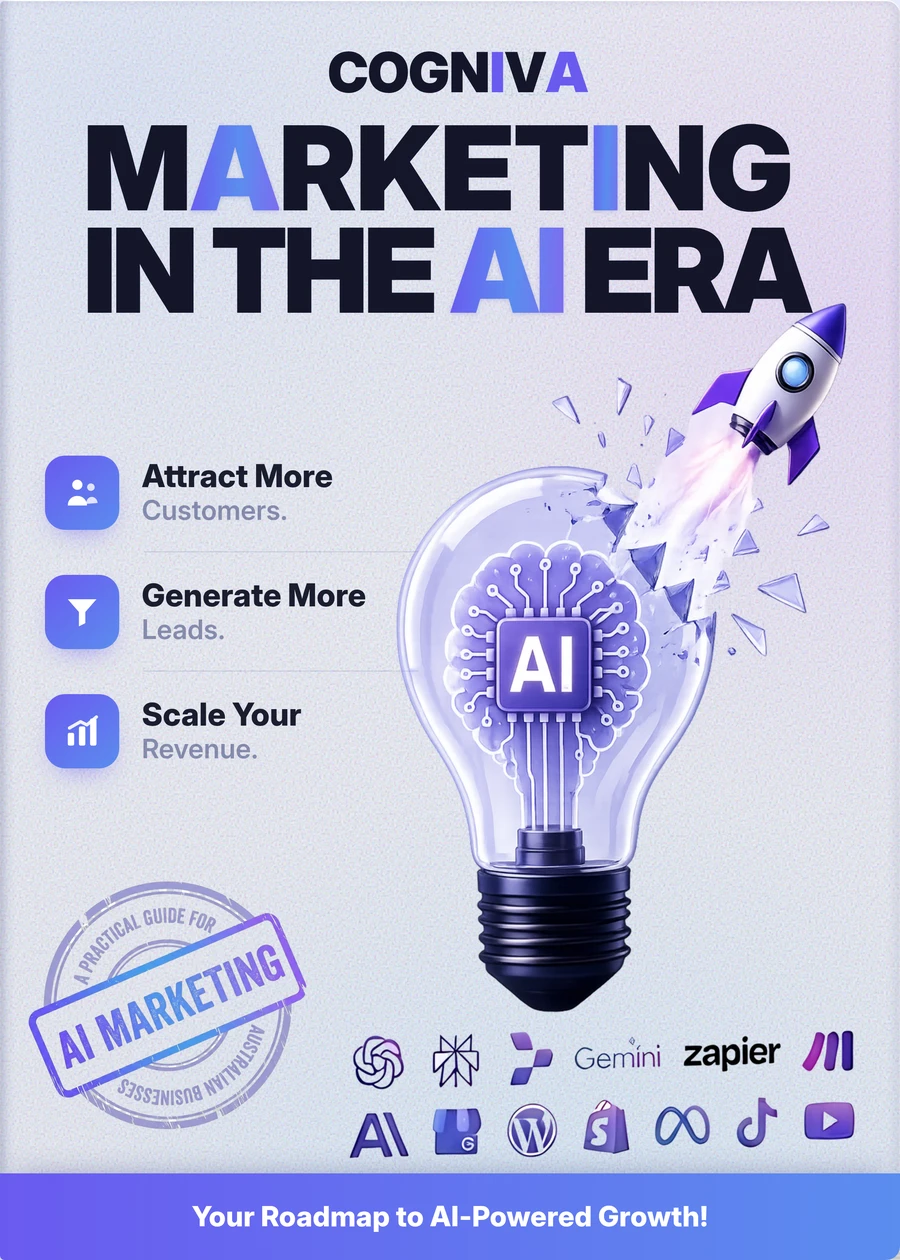Cogniva — Marketing in the AI Era, front cover