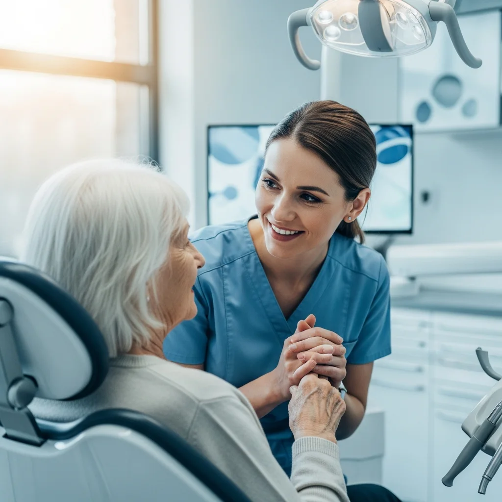 The line: automate the logistics, never the care — supporting visual