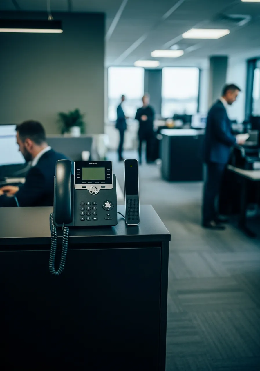 What an "AI receptionist" actually is — supporting visual