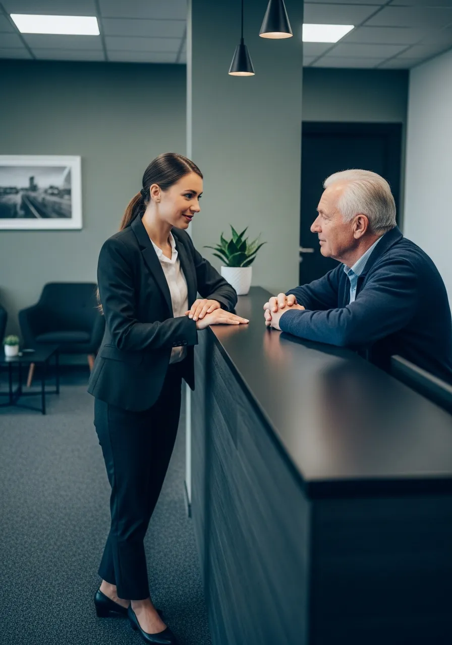Where human receptionists genuinely win (and AI fails) — supporting visual