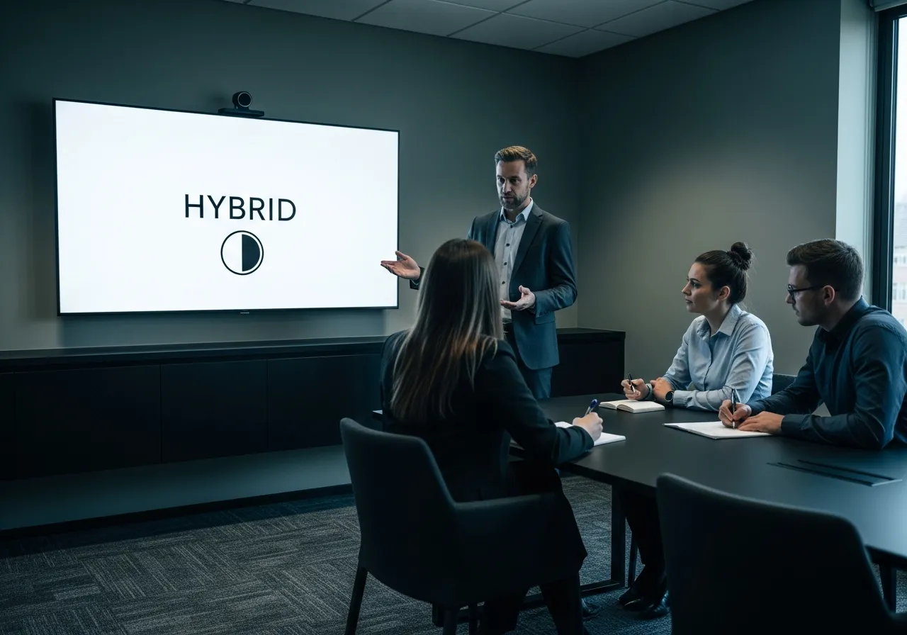 Image for The model most businesses actually need: hybrid