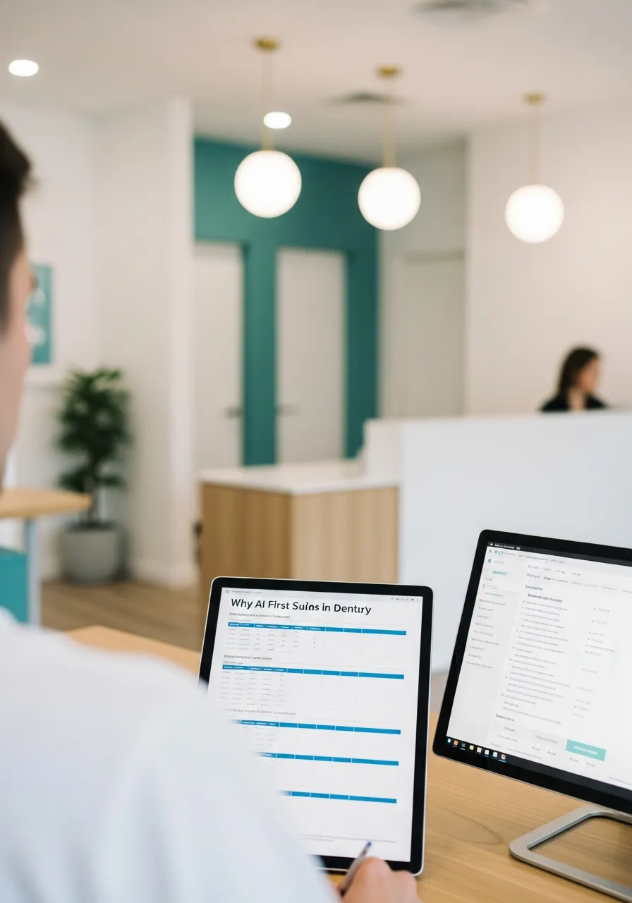 Why an AI-first approach suits dental especially well — supporting detail