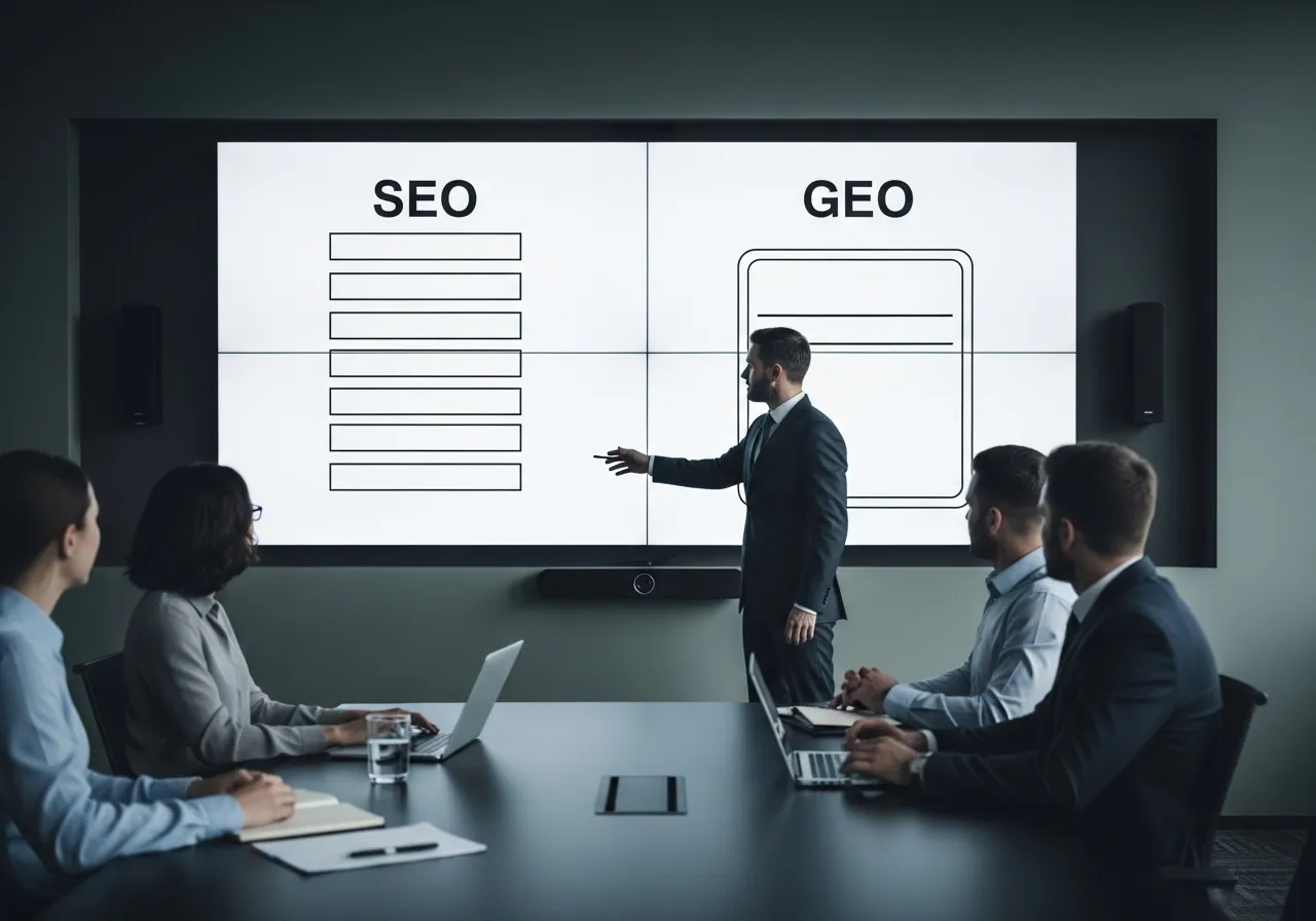 Image for Where GEO genuinely diverges from SEO