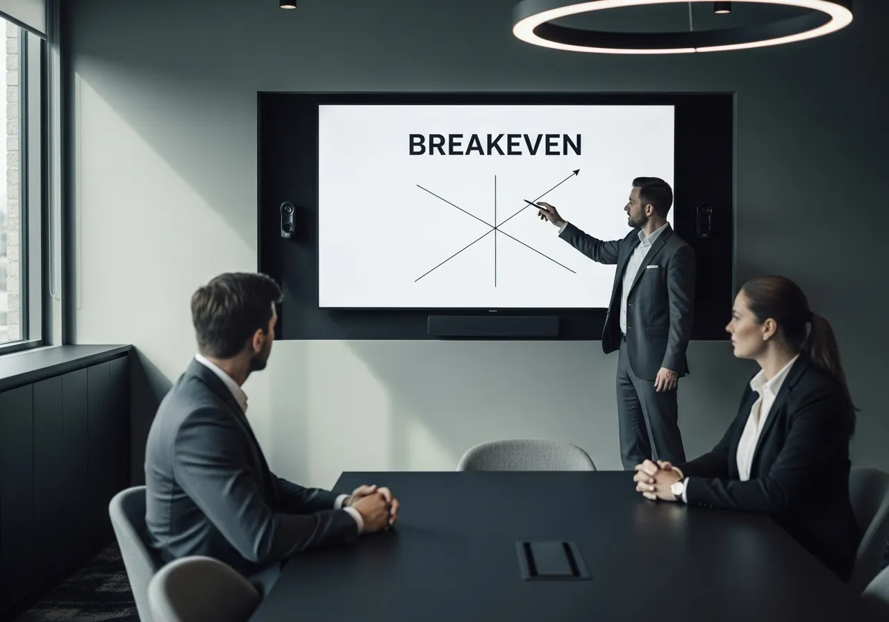 Image for The break-even calculation