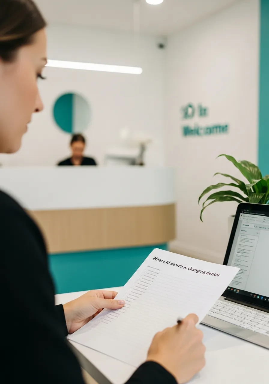Where AI search is changing dental — supporting detail